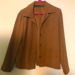 70s jacket - Tan brown. Briggs New York